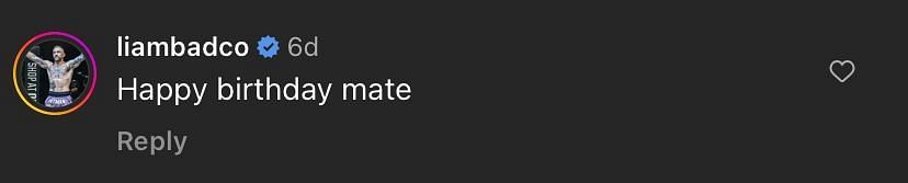 Instagram comment